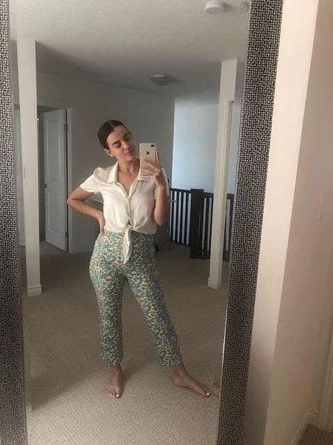 a mirror selfie of Ryerson student Ivana Vidakovic