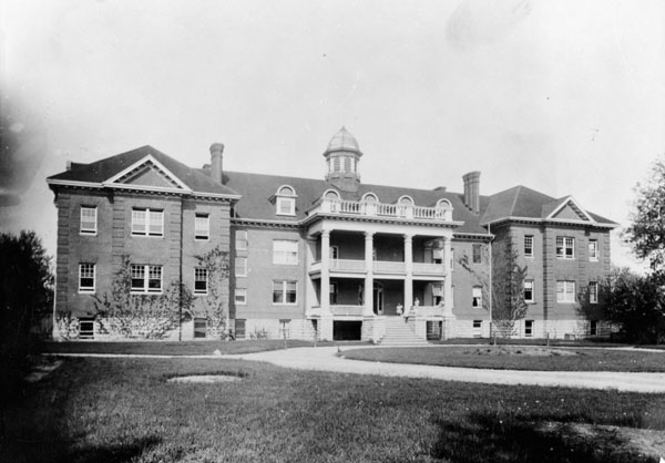 Residential school building in Brantford, Ontario