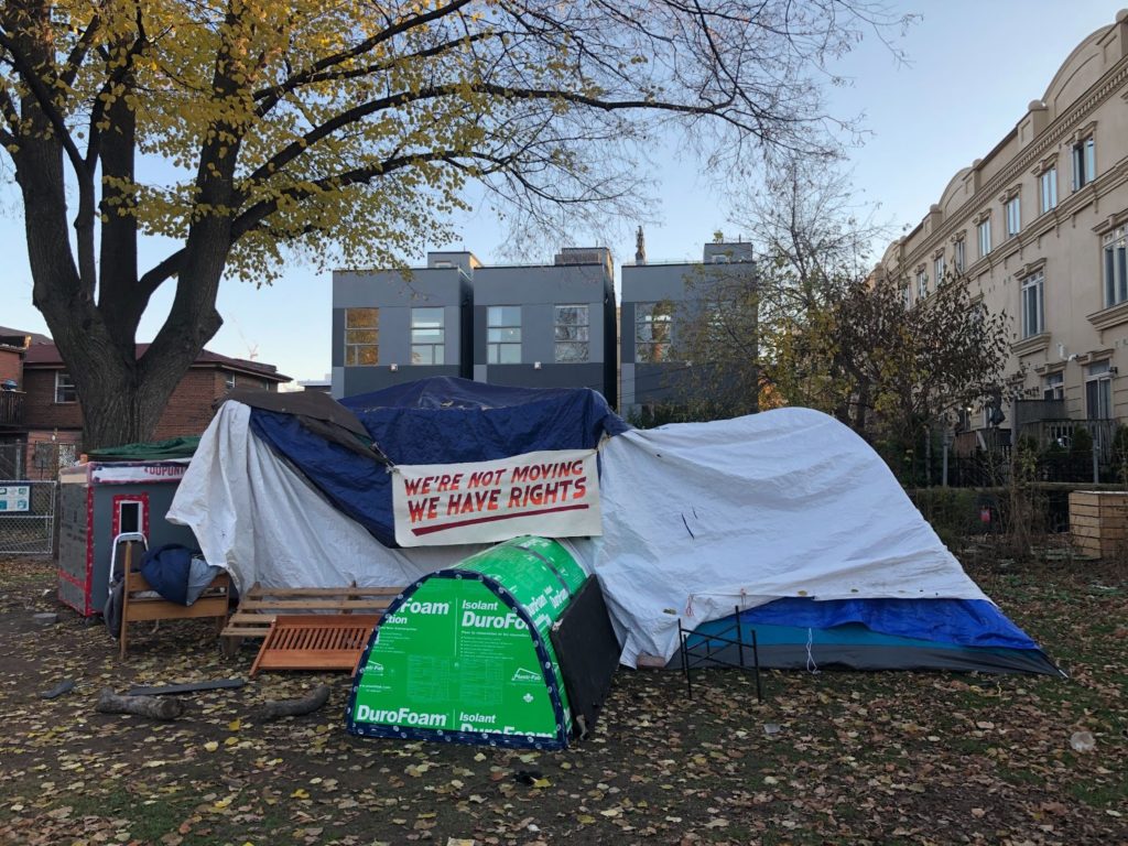 tents in a park