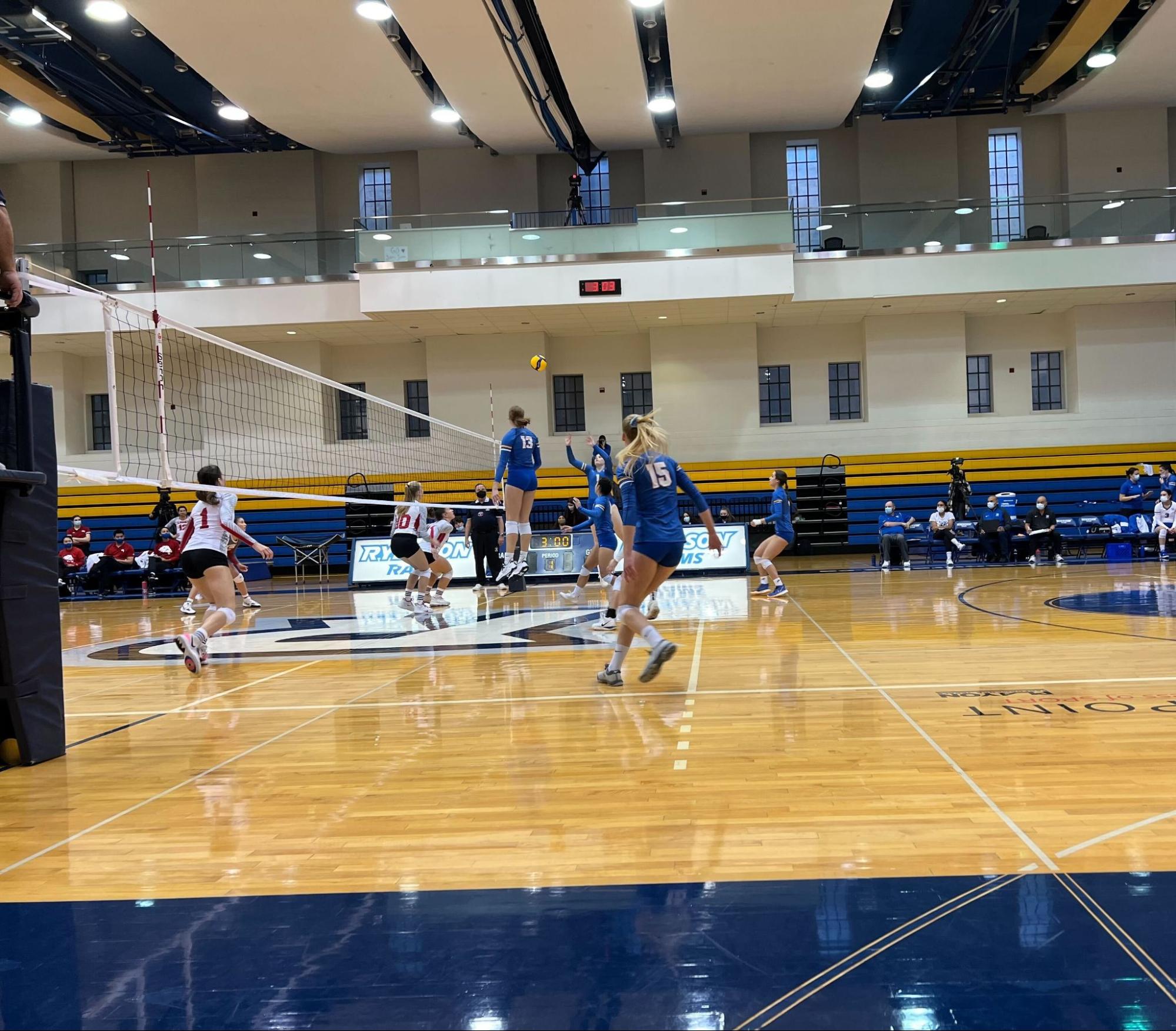 Rams women’s volleyball team drops home opener versus York - On The Record