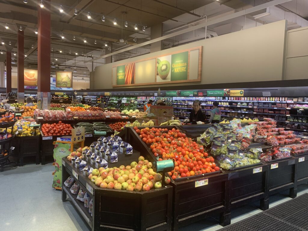 A grocery store photographed in Toronto on Sept. 20, 2022.