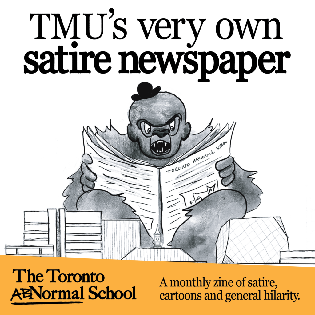 An illustration of The Toronto ABNormal School zine.