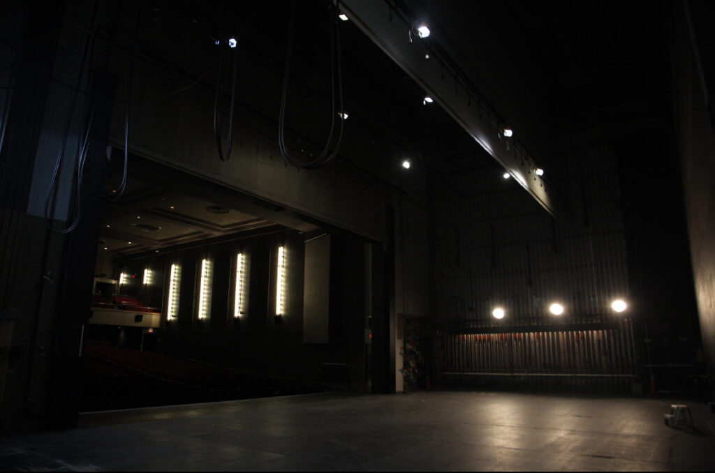 stage in a theatre