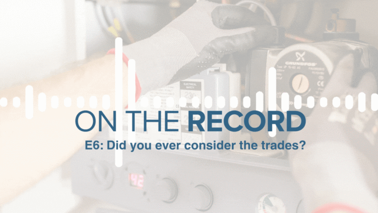 On The Record – S7E6 – Did you consider the trades?