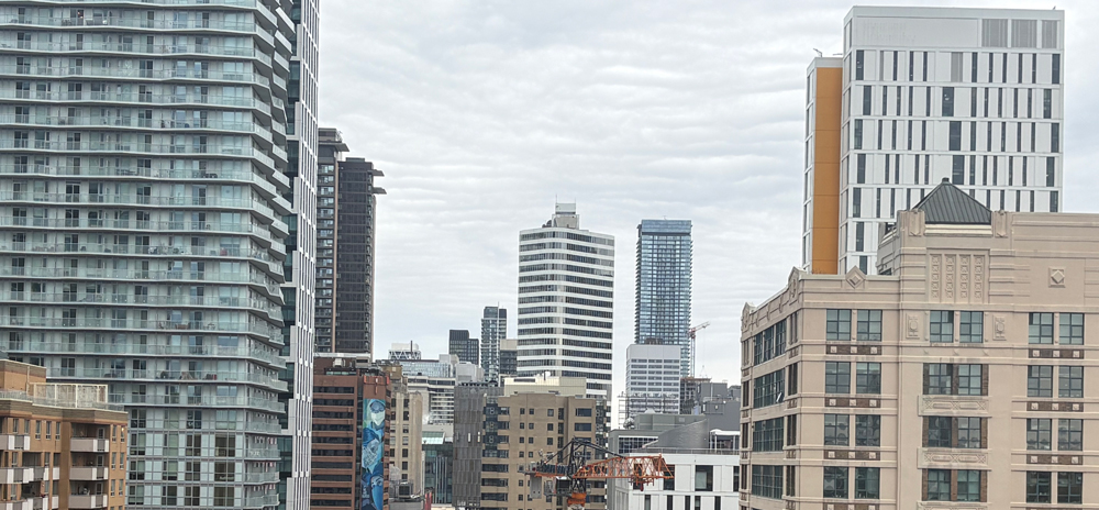 Photo of the Toronto skyline.