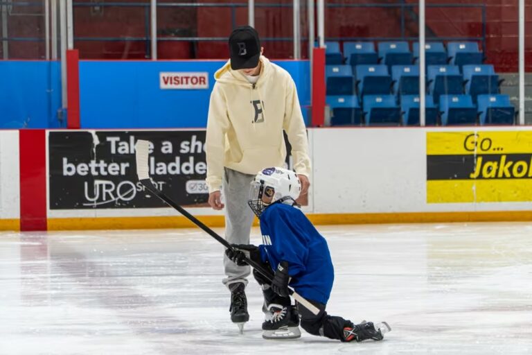 Trying to Keep Kids on the Ice