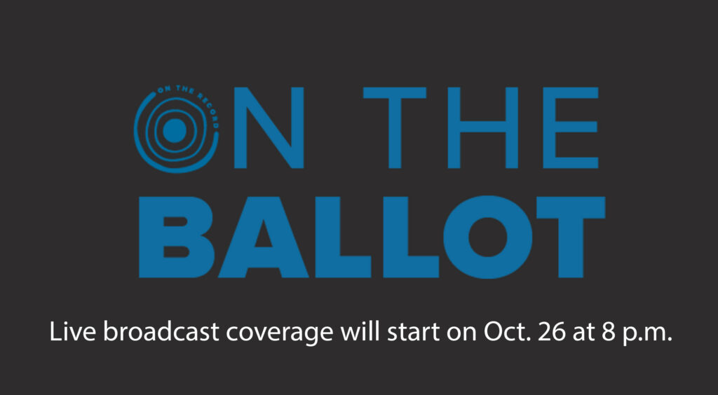 A graphic with text that says our live broadcast is coming soon.